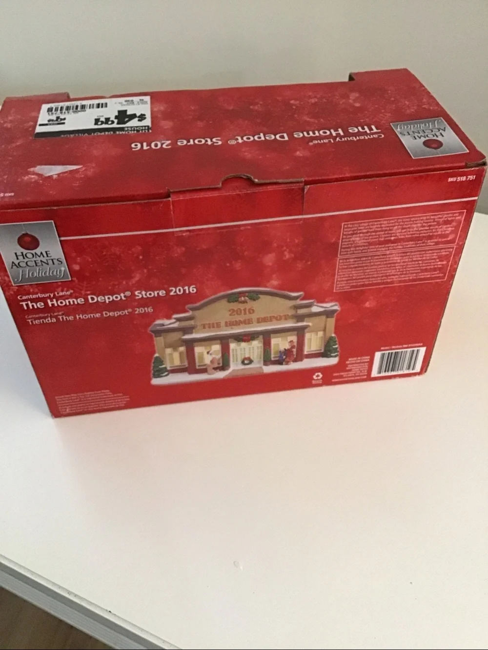 Vintage Home Accents Holiday Canterbury Lane The Home Depot Store Christmas